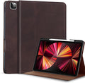 Gexmil Genuine Leather Case for iPad Pro 11 in - Sanded Brown