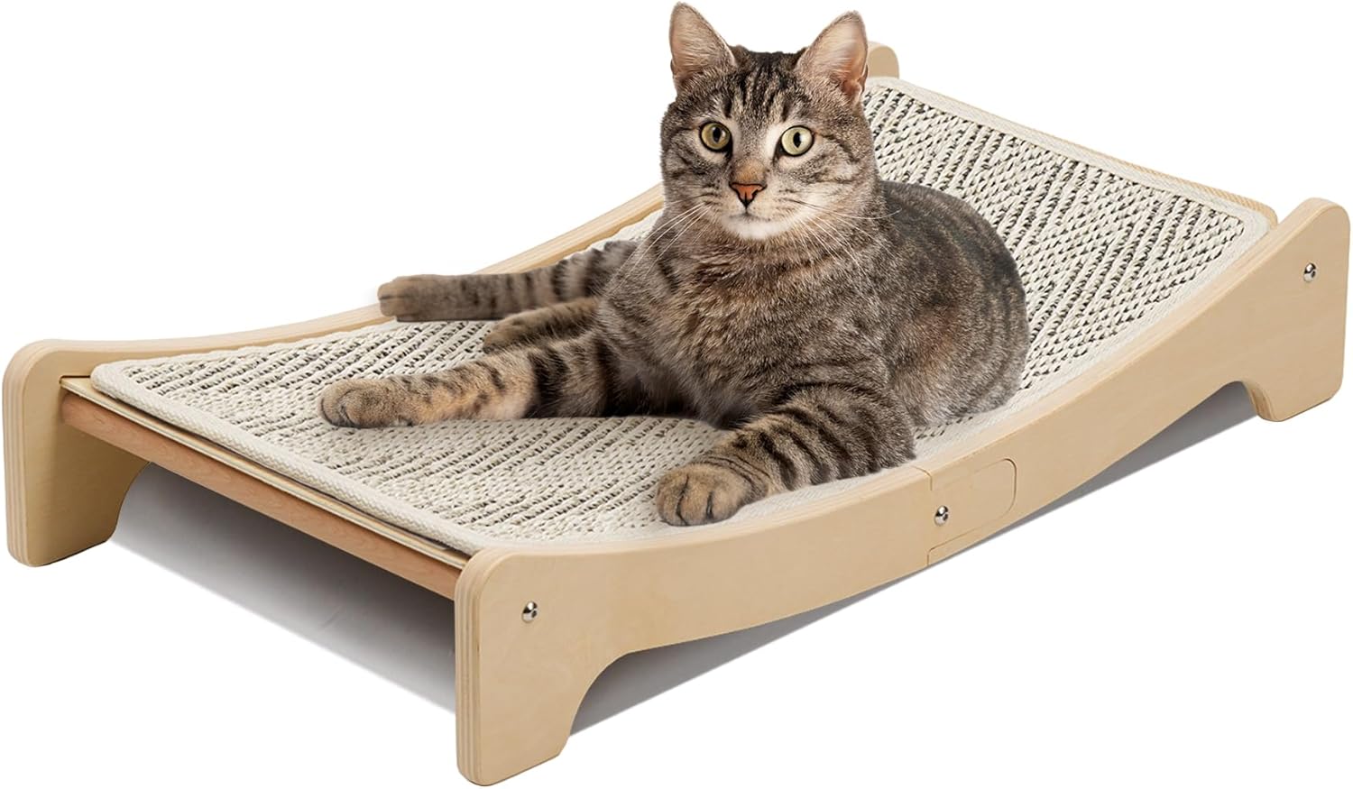 Curved Sisal Cat Scratching Board for Happy Kittens and Cats