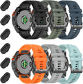 22mm Quickfit Silicone Watch Band for Fenix 8/7/6/5 - Comfortable Fit