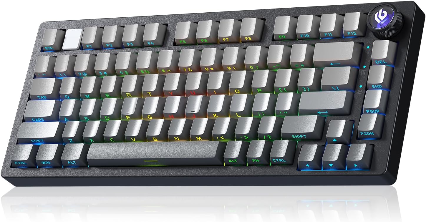 HI75C Pro Mechanical Keyboard: Hot Swappable Gaming Keyboard