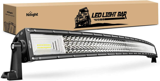 Nilight 52Inch LED Light Bar - Super Bright Off Road Lights