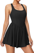 IUGA Tennis Dress with Built in Shorts and Bra - Comfortable