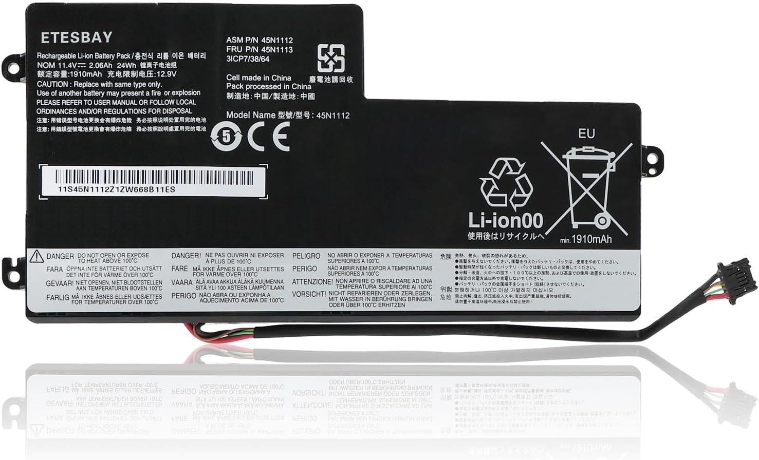 ETESBAY X240 Internal Battery Replacement for Lenovo ThinkPad