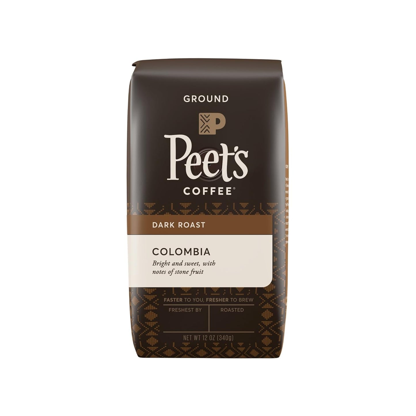 Bold and Rich Dark Roast: Peet's Colombia Ground Coffee