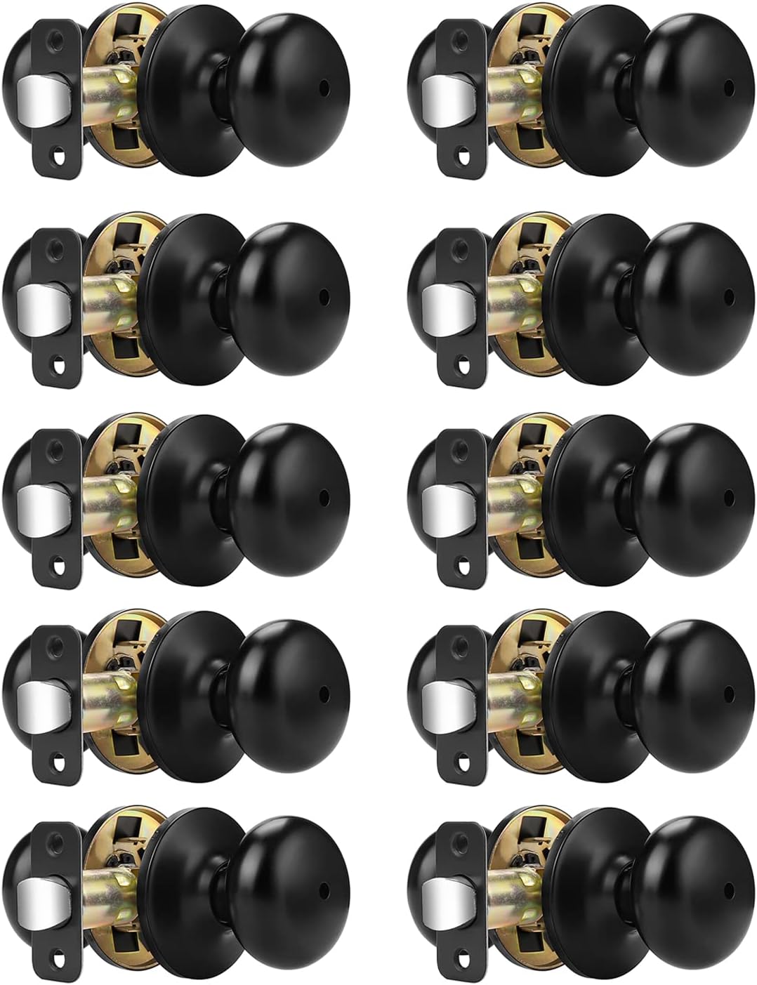 Probrico Keyless Privacy Door Knobs for Bathroom and Bedroom