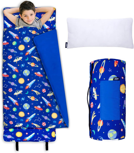 Wildkin Kids Original Nap Mat - Cozy Sleep Mat for Travel