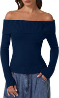 Cotton Off The Shoulder Sweater for Women - Chic Fall Staple