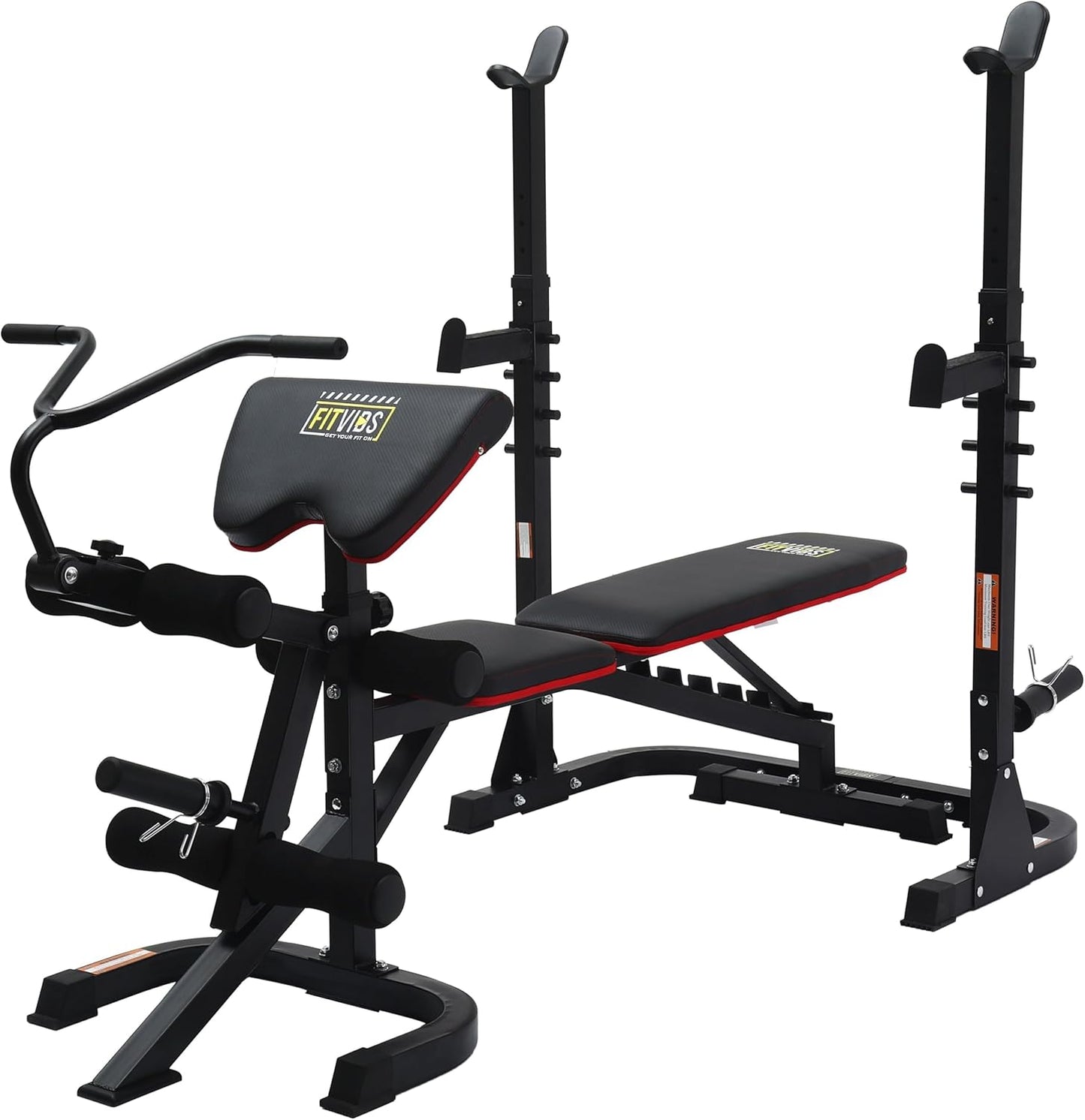 Adjustable Weight Bench for Home Gym with Leg Extension Pad