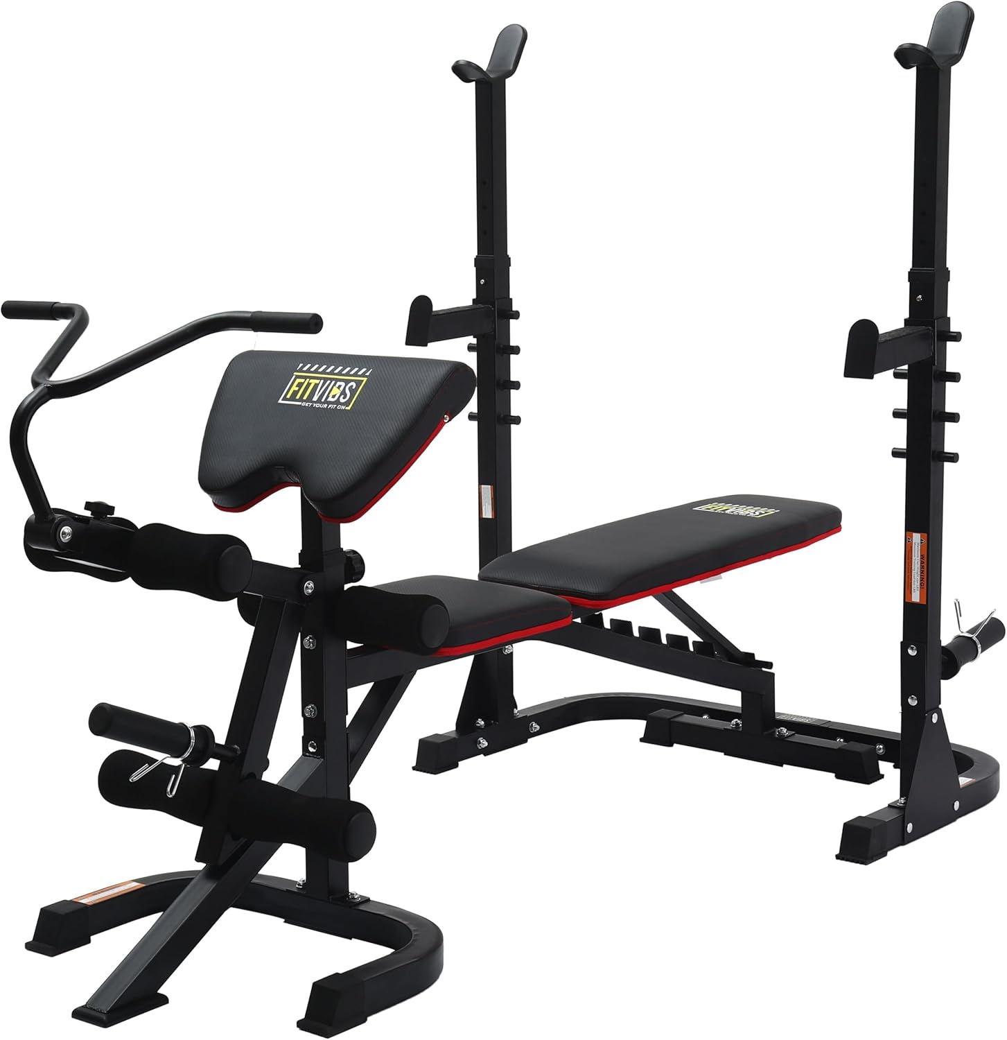Adjustable Weight Bench for Home Gym with Leg Extension Pad