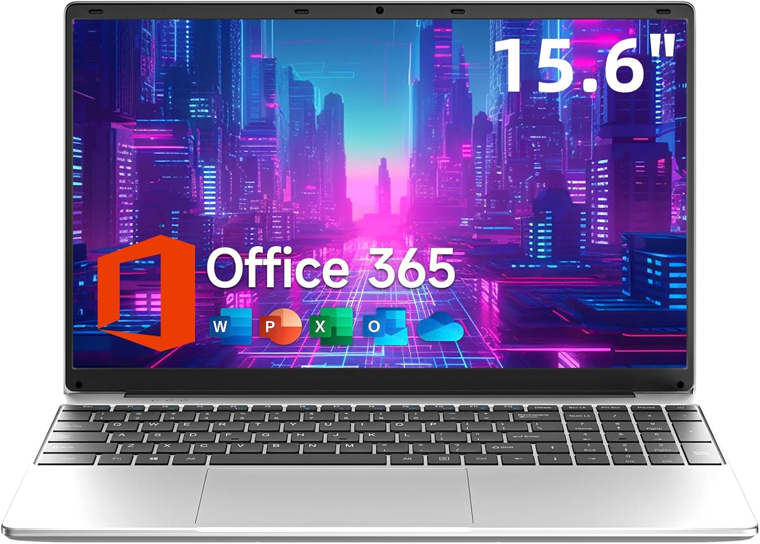 15.6 Inch Laptop with Office 365 and 4GB RAM for Students