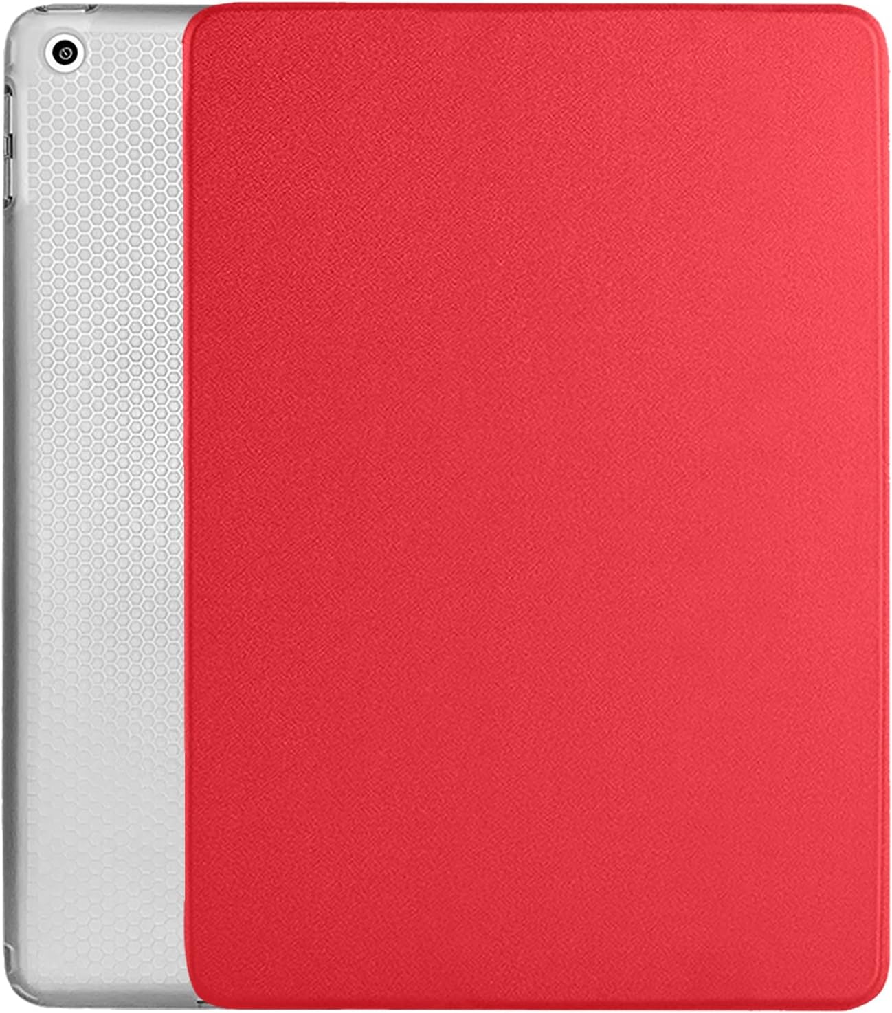 DuraSafe Cases for iPad Mini 8.3 Inch 6 Gen - Red Trifold Cover