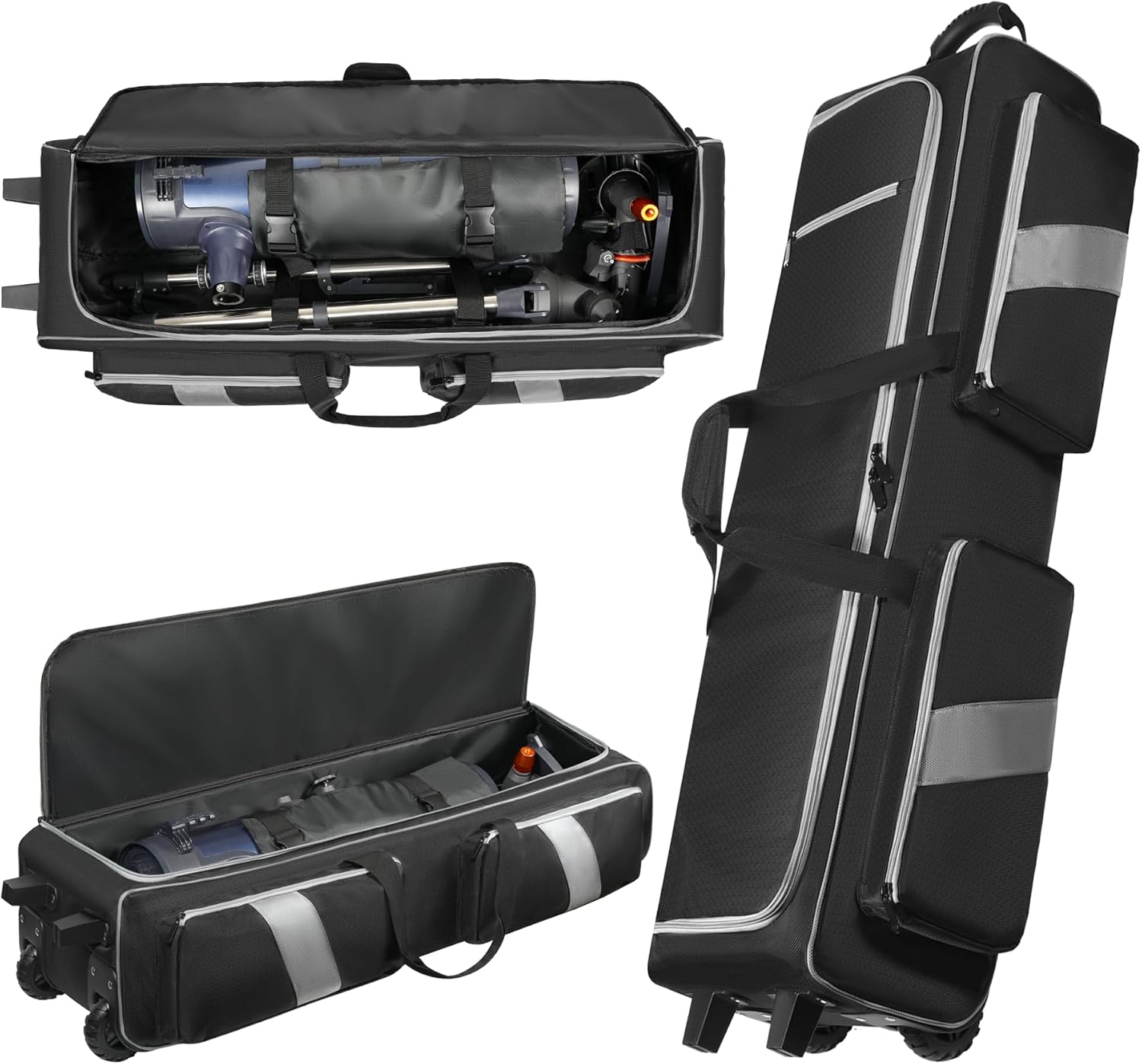 Telescope Bag with Wheels for Easy Transport and Protection