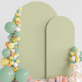 Wedding Arch Backdrop Cover Sage Green - Fitted Spandex Set