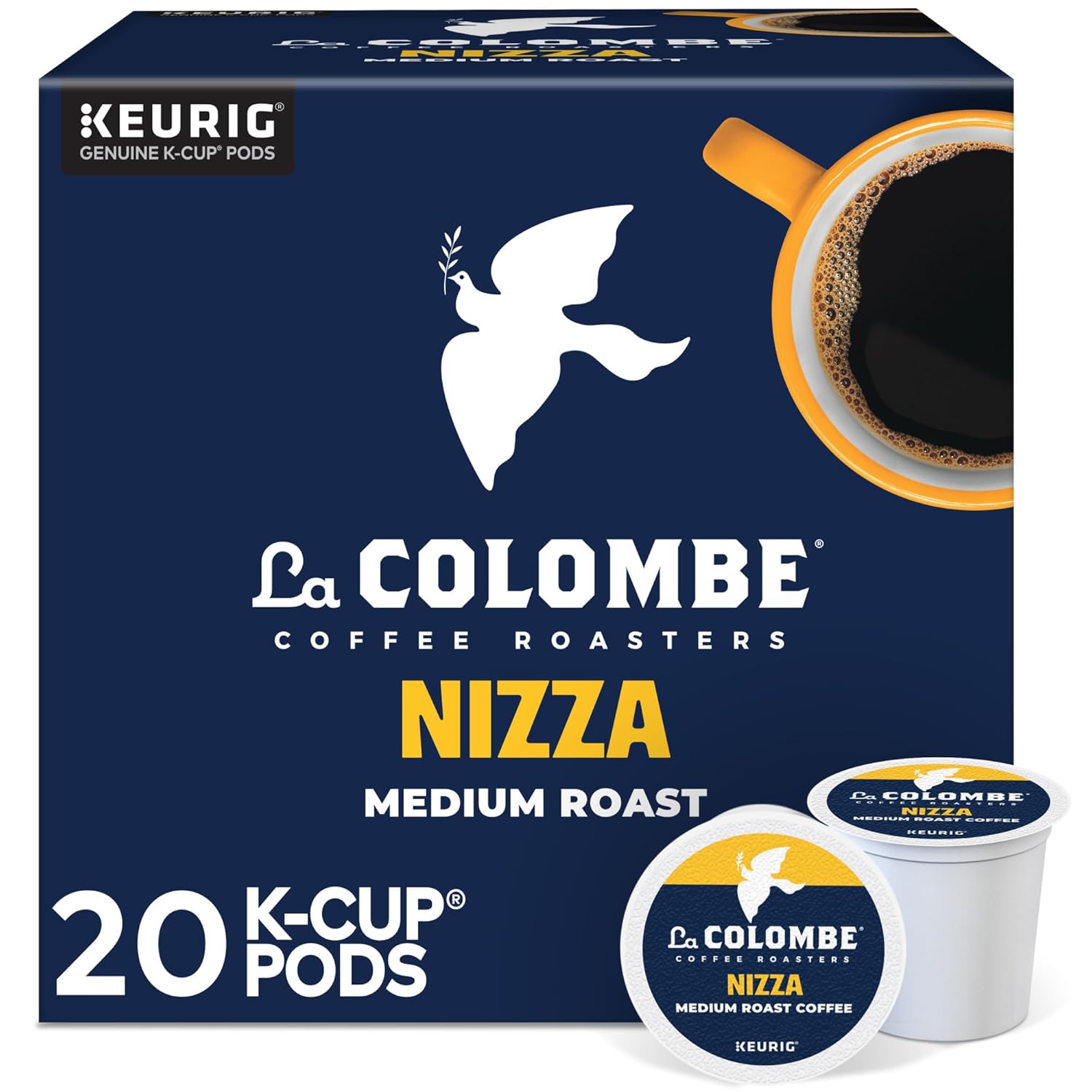 La Colombe Nizza Medium Roast K-Cups, 20 ct