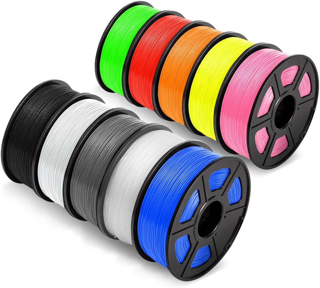 SUNLU PLA 3D Printer Filament for Reliable 3D Printing