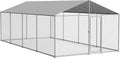 20x10 Large Outdoor Dog Kennel Outside - Heavy Duty Security Enclosure