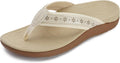 Joomra Women's Flip Flops Arch Support Orthotic Sandals - Comfort fit