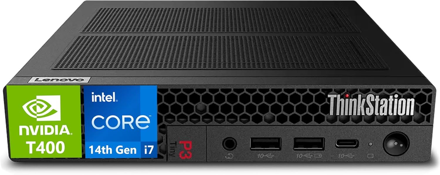 Lenovo ThinkStation P3 Tiny Workstation with Intel i7-14700 Power