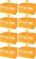 BALEINE Oversized Moving Bags - Heavy-Duty Storage Totes 8-Pack