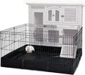 GUTINNEEN Rabbit Pet Playpen Bunny Run Extension - 16 ft2 Space