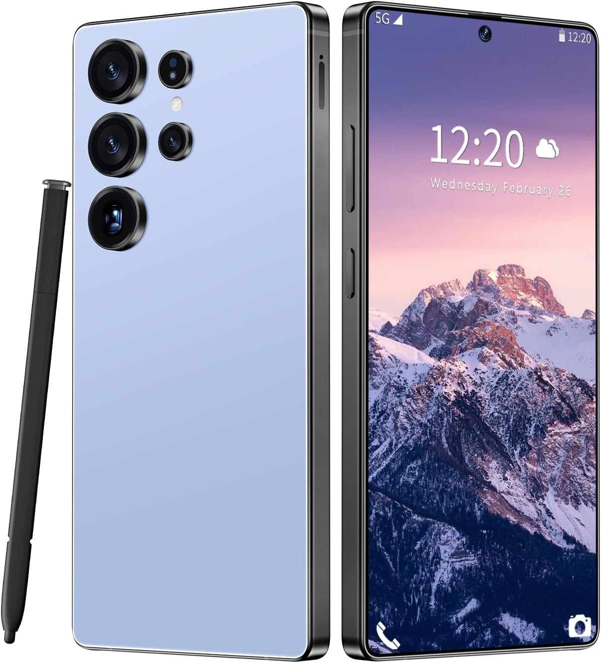 Huness I25 Ultra Unlocked Cell Phone with Built in Pen and 5G