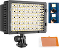 NEEWER 160 LED CN-160 Dimmable On-Camera Video Light - Bright
