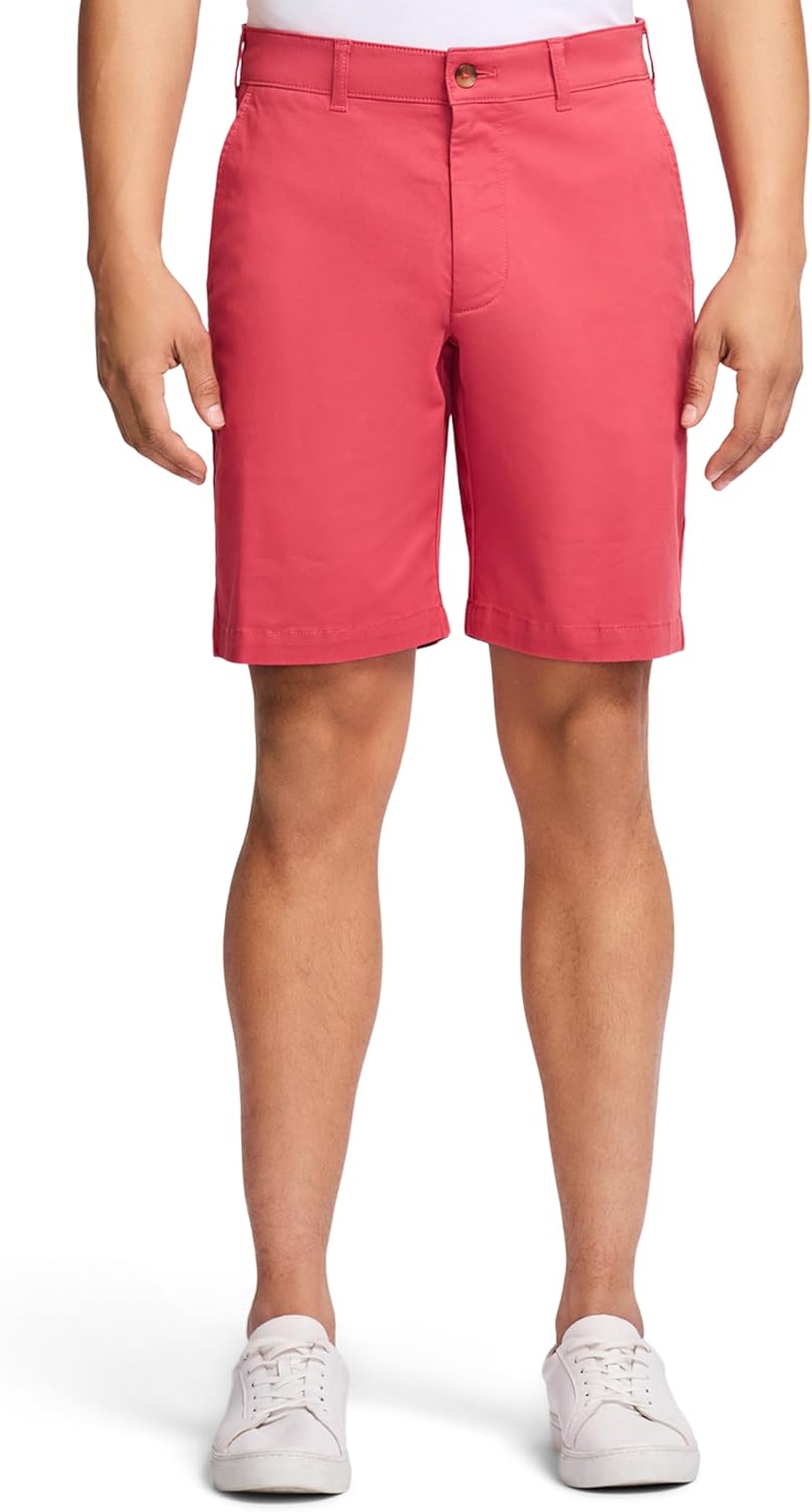 IZOD Men's Saltwater 9.5in Flat Front Chino Short Review