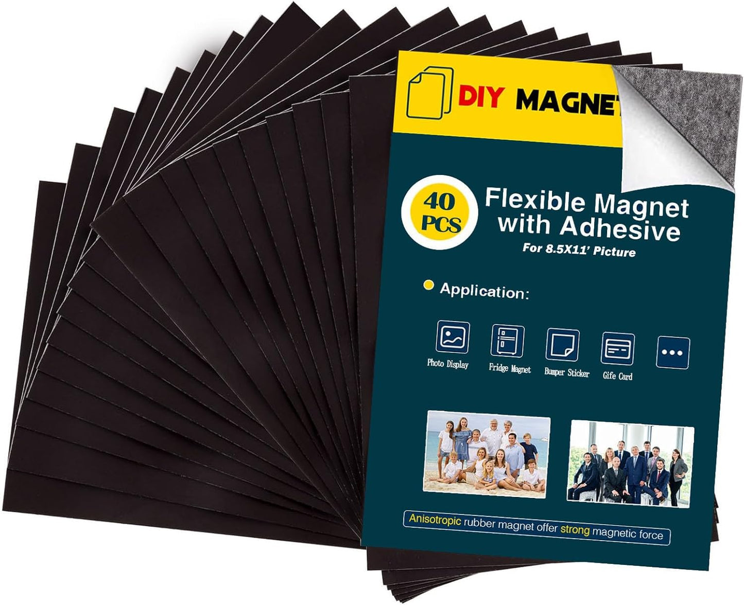 8.5X11 Inches Picture Magnets for DIY Projects and Crafts