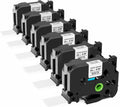 24mm Label Tape for PT-D610BT PT-D600 PT-P710BT - Extra-Strength 6