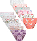 Little Girls Cotton Panties Multipack - Soft Comfortable Underwear