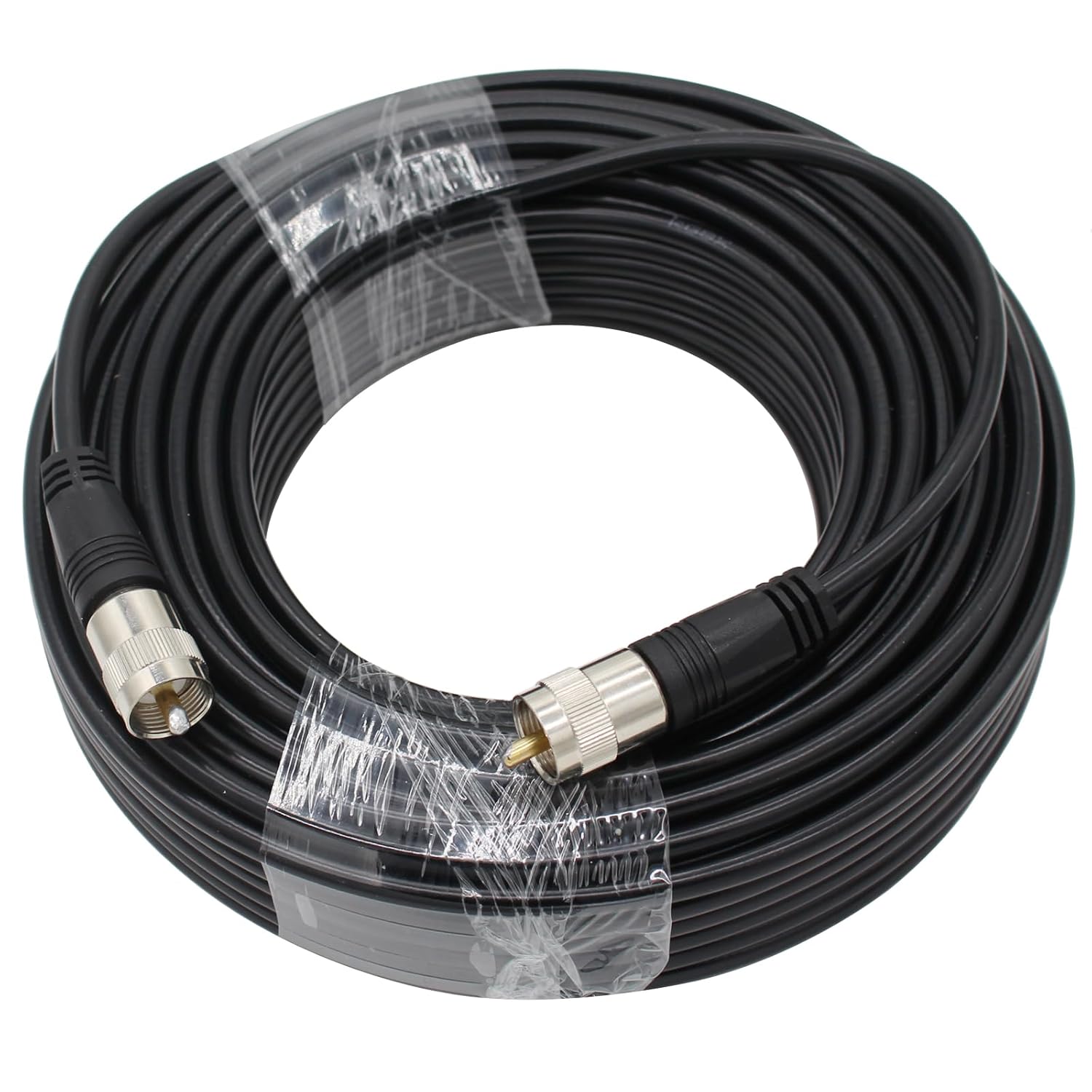 RG8X Coaxial Cable 100ft for HAM Radio and Antenna Use