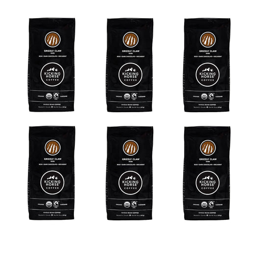 Kicking Horse Grizzly Claw - Bold Dark Roast - Organic & Fairtrade Coffee