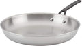 KitchenAid 5-Ply Clad Polished Stainless Steel Fry Pan 12.25 in