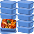 Nuogo 8 Pcs Silicone Freezer Trays for Easy Food Storage