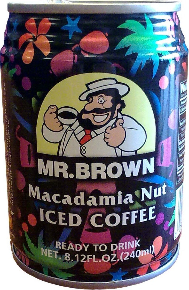 Mr. Brown Macadamia Iced Coffee Cans - Refreshing Energy Boost!