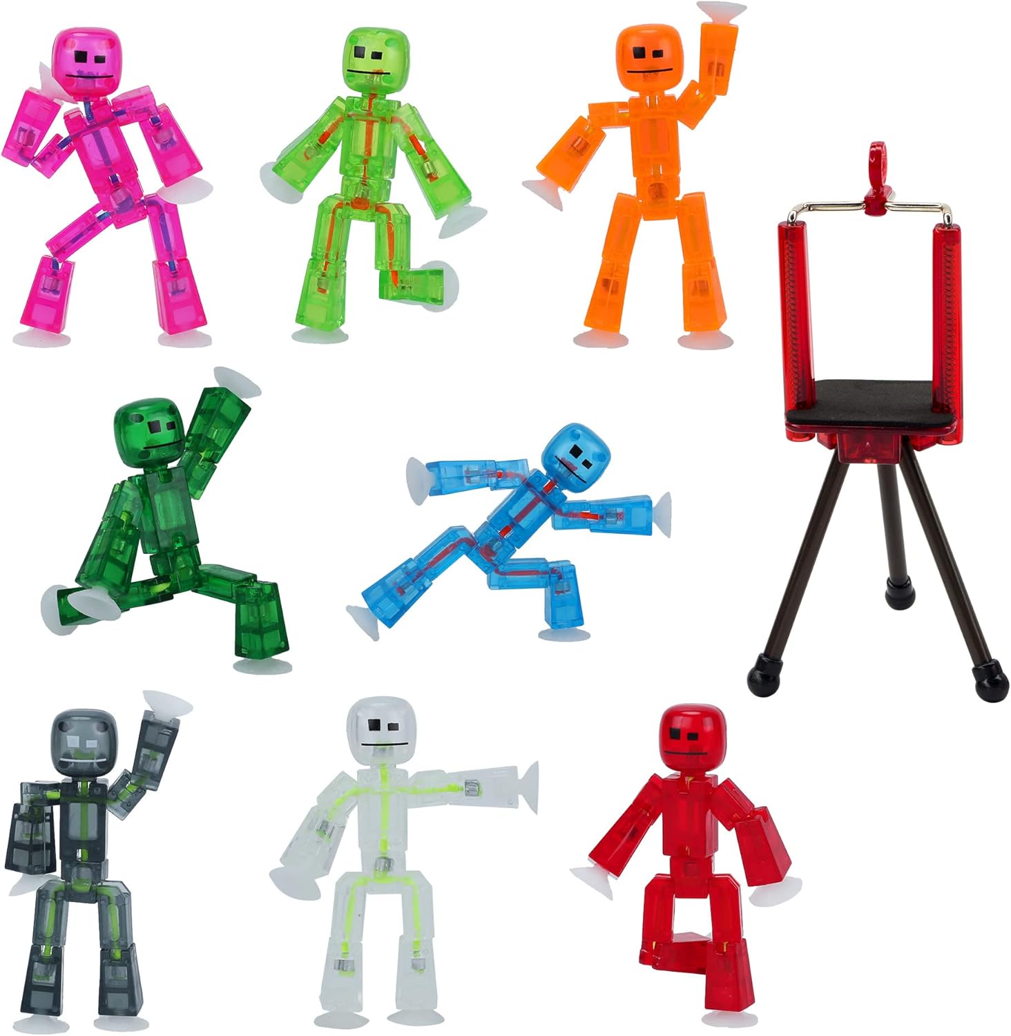 StikBot Zing Collectable Action Figures for Stop Motion Fun