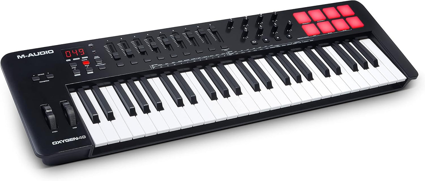 M-Audio Oxygen 49 MKV: 49-Key Controller for Seamless Music Production
