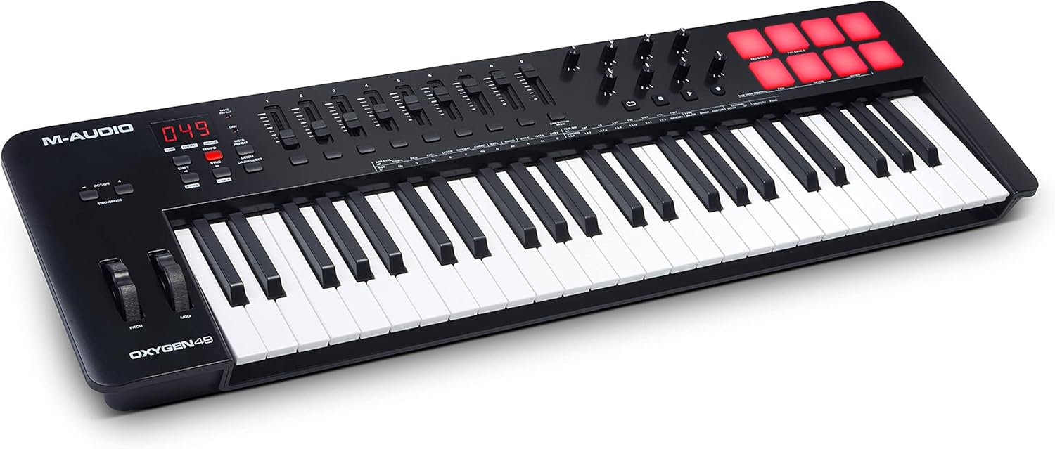 M-Audio Oxygen 49 MKV: 49-Key Controller for Seamless Music Production