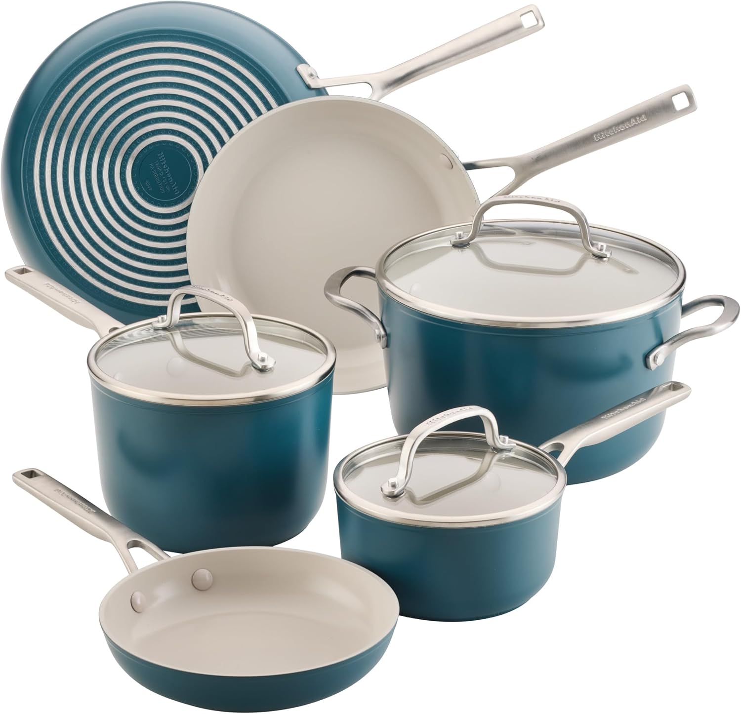 KitchenAid Hard Anodized Ceramic Induction Nonstick Cookware Set