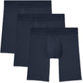 Second Skin Boxer Briefs for Men 8in - Modal Stretch Comfort