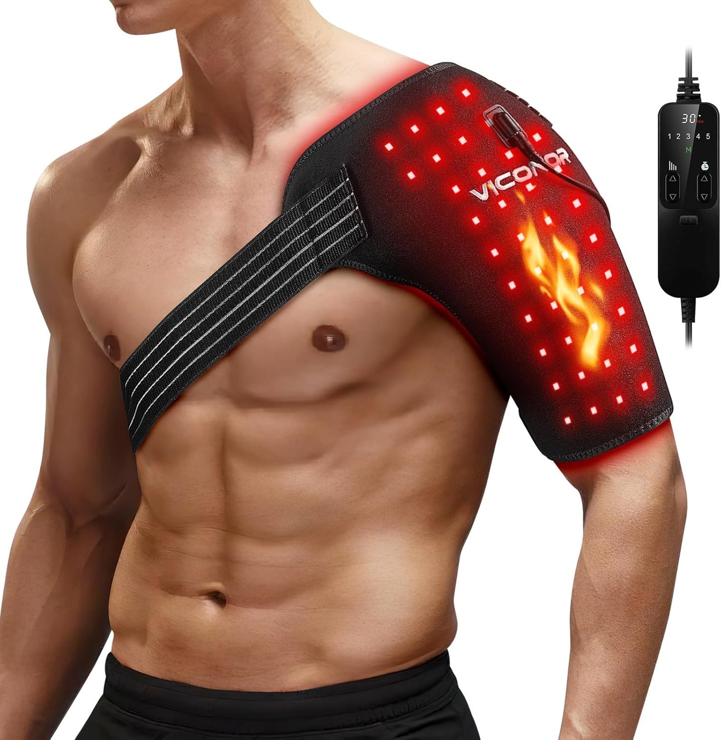 Viconor Red Light Shoulder Wrap | Pain Relief & Healing