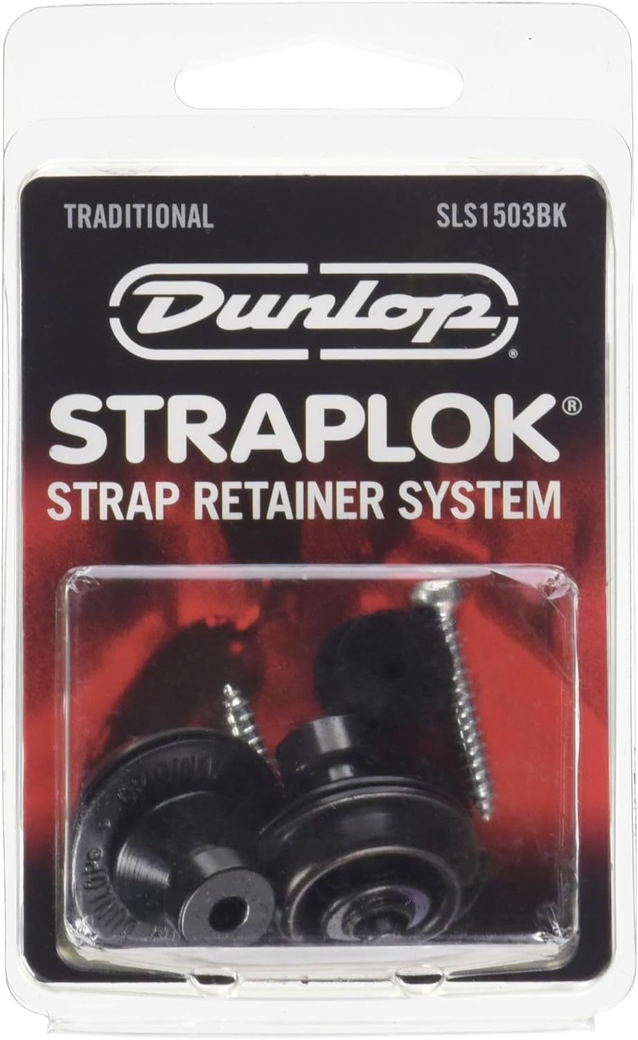 Dunlop Black Straplok: Secure Your Strap Easily!
