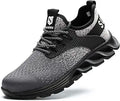 SUADEX Steel Toe Shoes for Men - Lightweight Breathable Safety