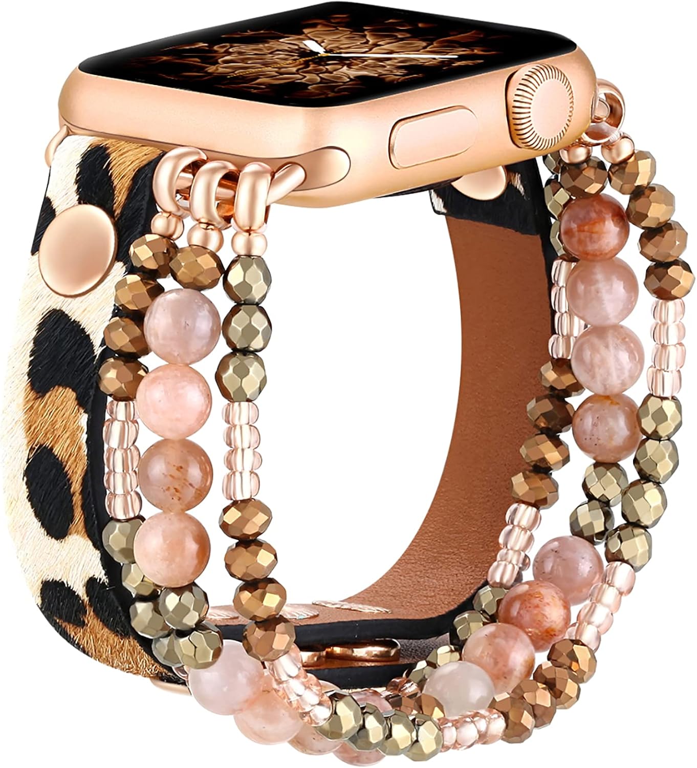 Chic Leopard Apple Watch Band - 38-41mm