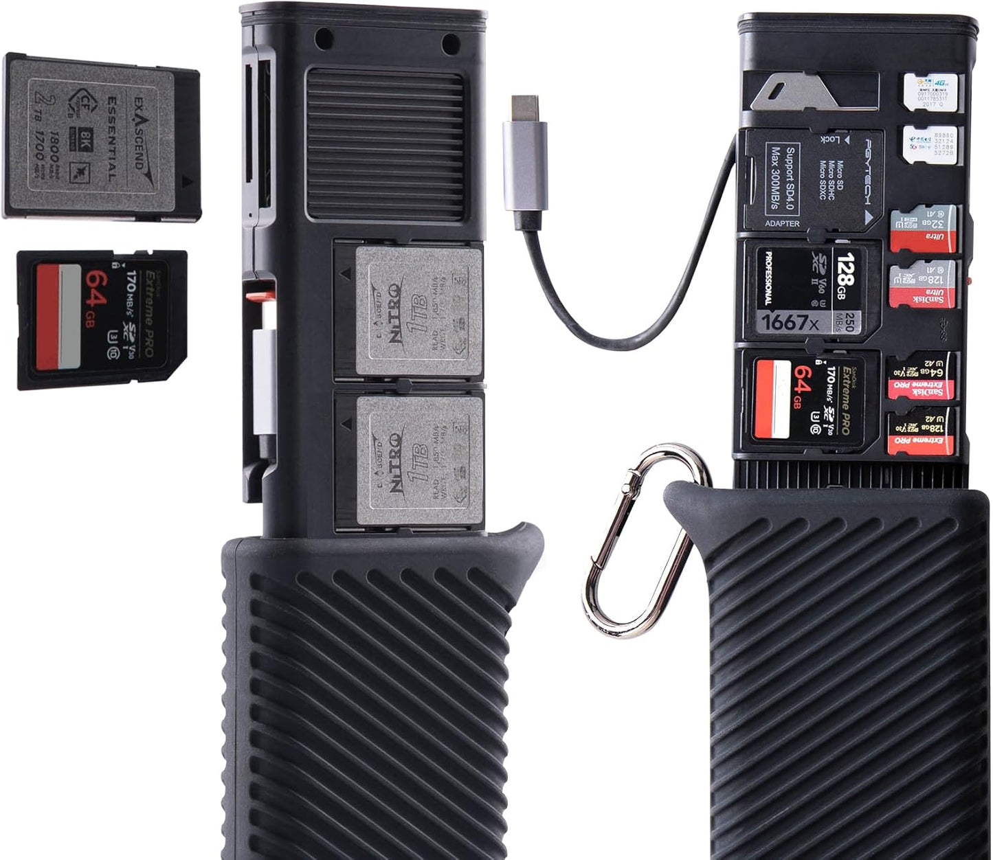 PGYTECH Createmate CFexpress Type B Card Reader Case for Photographers