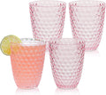 BELLAFORTE Shatterproof Tritan Plastic Short Tumbler Set of 4 - 12 oz