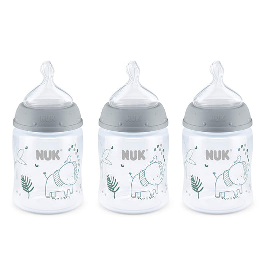 NUK Anti Colic Baby Bottle Set - Elephant Joy