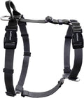 Medium Non-Restrictive Dog Harness Black/Grey - Easy Walk Freedom