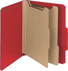 Smead 100% Recycled Pressboard Classification File Folder Review