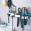 Stainless Steel Hair Dryer Holder Wall Mounted - Space-Saving